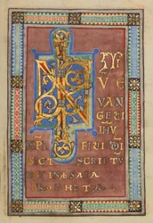 Decorated Incipit Page